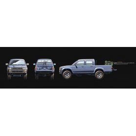 Meng 1:35 PickUP z działkiem ZPU-1