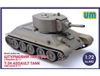 UM 1:72 T-34 w/D-11 turret 