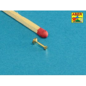 Aber 16110 Toczone mosiężne imitacje śrub 1,6x4mm