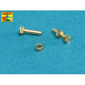 Aber 16110 Toczone mosiężne imitacje śrub 1,6x4mm