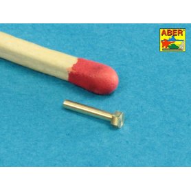 Aber 16110 Toczone mosiężne imitacje śrub 1,6x4mm