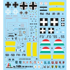 Italeri 1404 1/72 FW-189 A-1/A-2