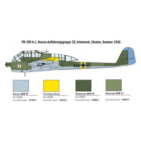 Italeri 1404 1/72 FW-189 A-1/A-2