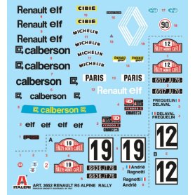 Italeri 1:24 Renault R5 ALPINE RALLY
