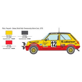 Italeri 1:24 Renault R5 ALPINE RALLY