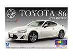 Aoshima 1:24 Toyota 86 GT Limited SATIN WHITE PEARL PREPAINTED