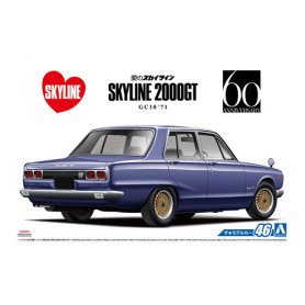 Aoshima 05347 1:24 Nissan GC10 Skyline 2000GT 71