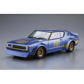 Aoshima 05349 1:24 Nissan KPGC110 Skyline 2000GT-R
