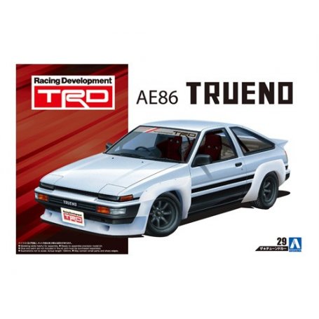 Aoshima 05360 1:24 TRD AE86 Trueno N2 85 Toyota