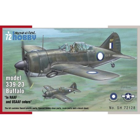 Special Hobby 72128 1/72 Buffalo model 339-23