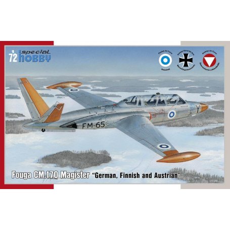 Special Hobby 72373 Fouga CM.170 Magister - D,F,AU