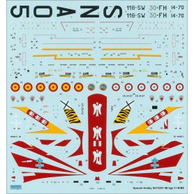 Special Hobby 72291 Mirage F.1 B