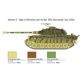 Italeri 1:56 Pz.Kpfw.VI Tiger II