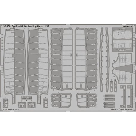 Eduard 1:32 Klapy do Supermarine Spitfire Mk.IXc dla Revell