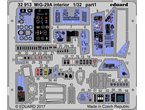 Eduard 1:32 Interior elements for MiG-29A / Trumpeter 