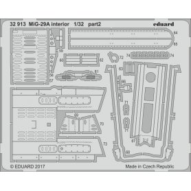 Eduard 1:32 Elementy wnętrza do MiG-29A dla Trumpeter