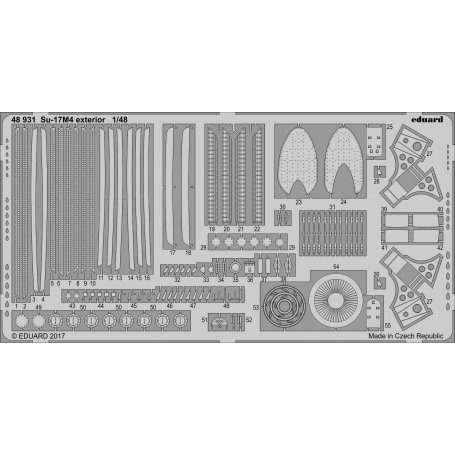 Eduard Su-17M4 exterior HOBBY BOSS