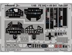 Eduard 1:48 Interior elements for Yakovlev Yak-28P / Bobcat Models 