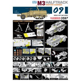 Dragon 3597 IDF M3 Halftrack Mortar