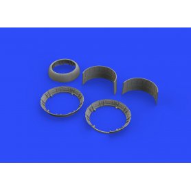 Eduard F4U-1 cowling w/ alternate cooling flaps TAMIYA