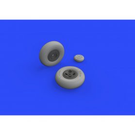 Eduard Spitfire Mk.IX wheels 4-spoke REVELL