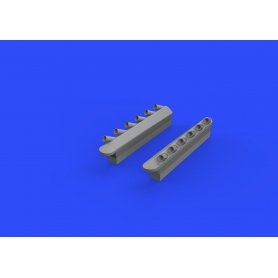 Eduard P-51D exhaust stacks w/ fairing AIRFIX