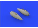 Eduard 1:48 75gal fuel tanks for North American P-51D / Airfix 