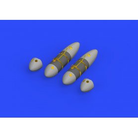 Eduard P-51D 108gal paper tanks AIRFIX