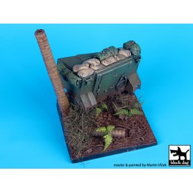 Black Dog Destroyed M 113 Vietnam base