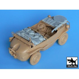 Black Dog Schwimmwagen accessories set for Tamiya
