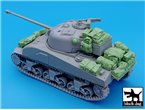 Black Dog 1:35 Set of accessories for Sherman Firefly / Dragon 