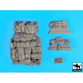 Black Dog US White 666 accessories set for Hobby Boss