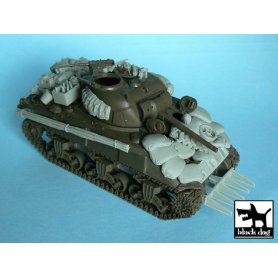 Black Dog US Sherman accessories set for Tamiya 32505, 36 resin parts