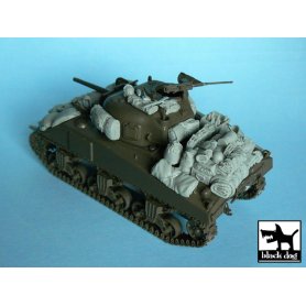 Black Dog US Sherman accessories set for Tamiya 32505, 36 resin parts