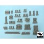 Black Dog Firefly accessories set for Tamiya 32532, 33 resin parts