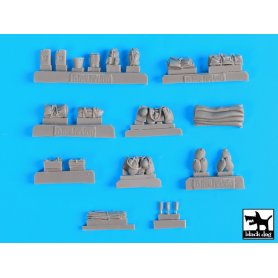 Black Dog Sd.Kfz.251 accessories set for Dragon