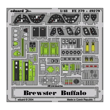 Eduard Brewster Buffalo TAMIYA