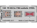 Eduard 1:48 Pasy bezpieczeństwa STEEL do Sukhoi Su-17M4 dla Hobby Boss