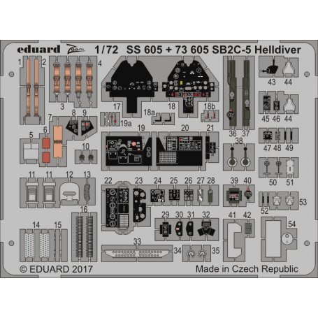 Eduard SB2C-5 Helldiver SPECIAL HOBBY