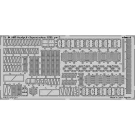 HMS Hood pt. 6 superstructure TRUMPETER 