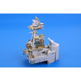 HMS Hood pt. 7 main top TRUMPETER 