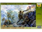 Zvezda 1:35 Soviet mountain infantry / WWII | 6 figurines |