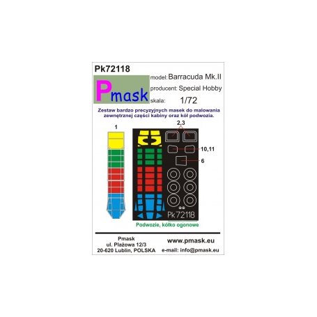 Pmask Pk72118 Barracuda Mk.II - Special Hobby