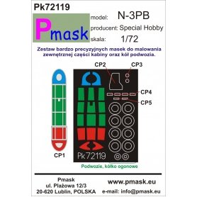 Pmask Pk72119 Nortrop N-3PB - Special Hobby