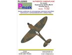 Pmask 1:32 Camouflage for Supermarine Spitfire Mk.I / Mk.V / type A 