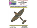 Pmask 1:72 Kamuflaż do Supermarine Spitfire Mk.I / Mk.V / wariant A