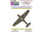 Pmask 1:72 Kamuflaż do Hawker Hurricane Mk.I / Mk.II / wariant B