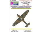 Pmask 1:32 Camouflage for Hawker Hurricane Mk.I / Mk.II / type A 