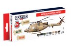 Hataka AS087 RED-LINE Zestaw farb BRITISH AAC HELICOPTERS