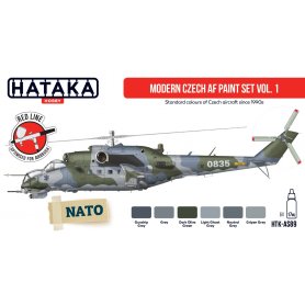 Hataka Zestaw farb Modern Czech AF cz.1